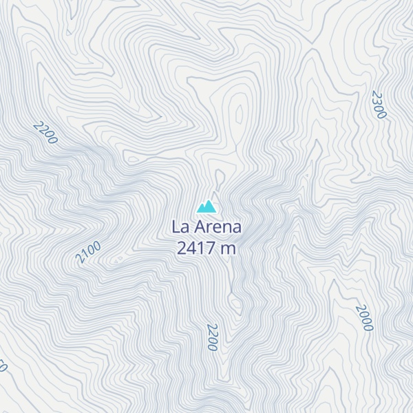 Map of La Arena