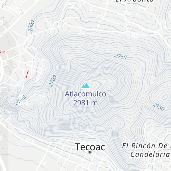 Map of Atlacomulco
