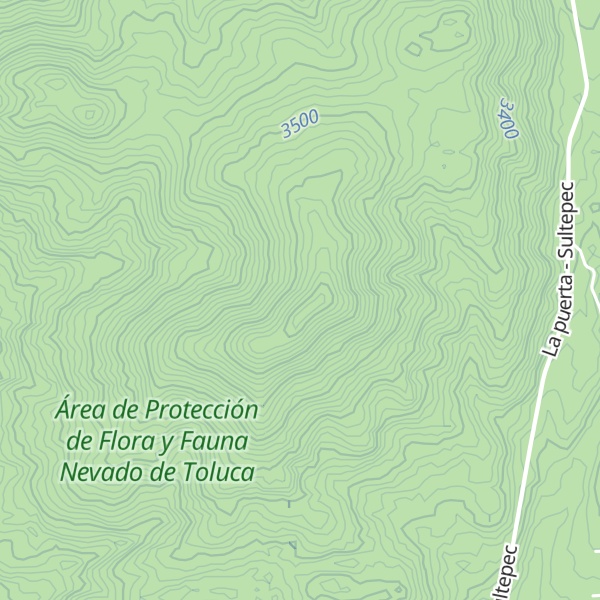 Map of Las Palomas