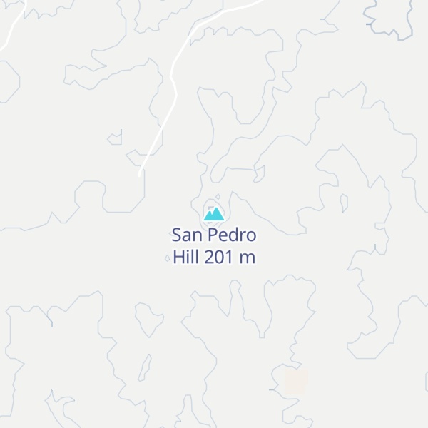 Map of San Pedro Hill