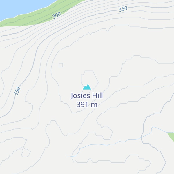 Map of Josies Hill