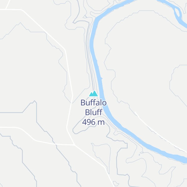 Map of Buffalo Bluff