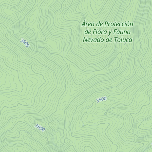 Map of Cerro El Calvario