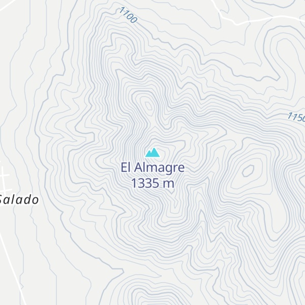 Map of El Almagre