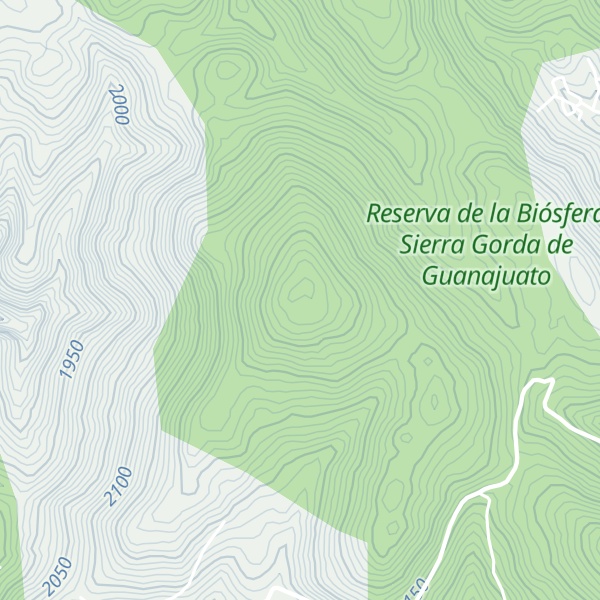 Map of Cerro La Lagunita