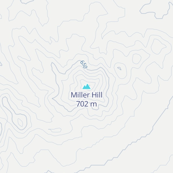 Map of Miller Hill
