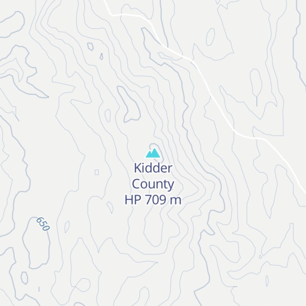 Map of Kidder County HP