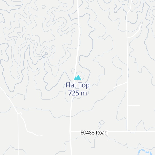 Map of Flat Top