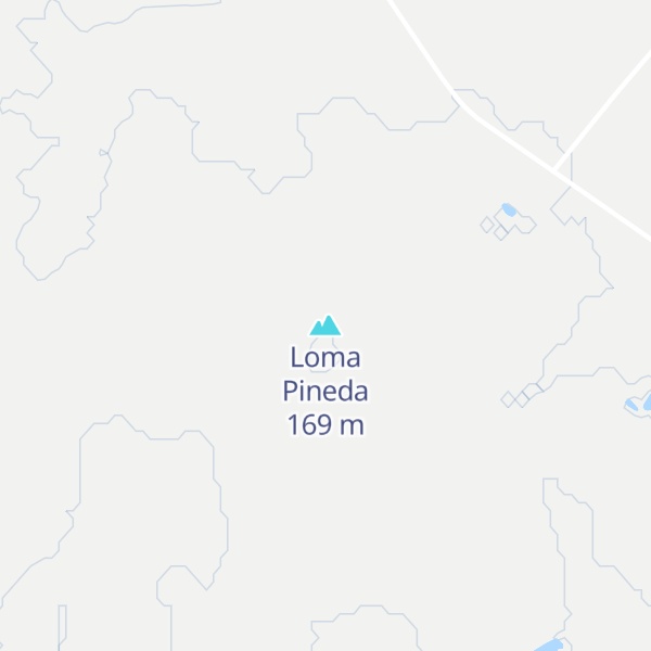 Map of Loma Pineda