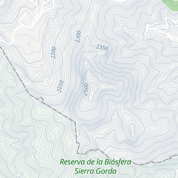 Map of Cerro Grande