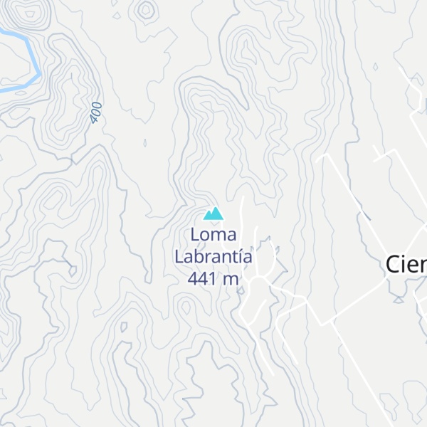 Map of Loma Labrantía