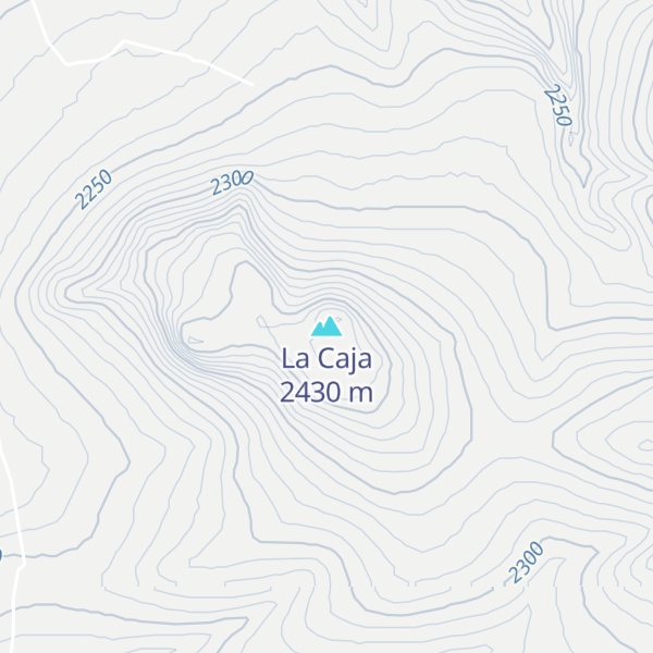 Map of La Caja