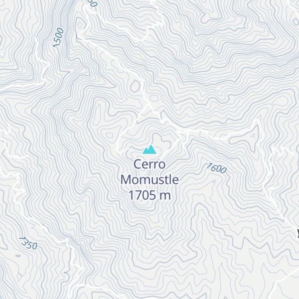 Map of Cerro Momustle