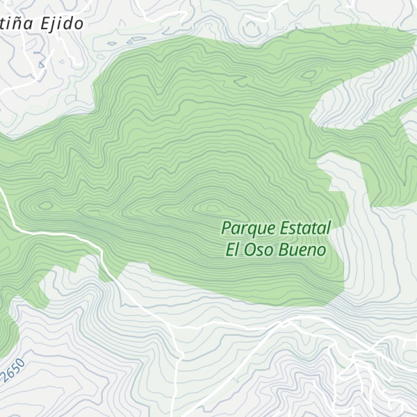 Map of Cerro Colmilludo
