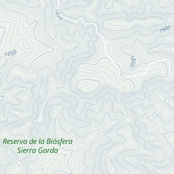 Map of Las Águilas
