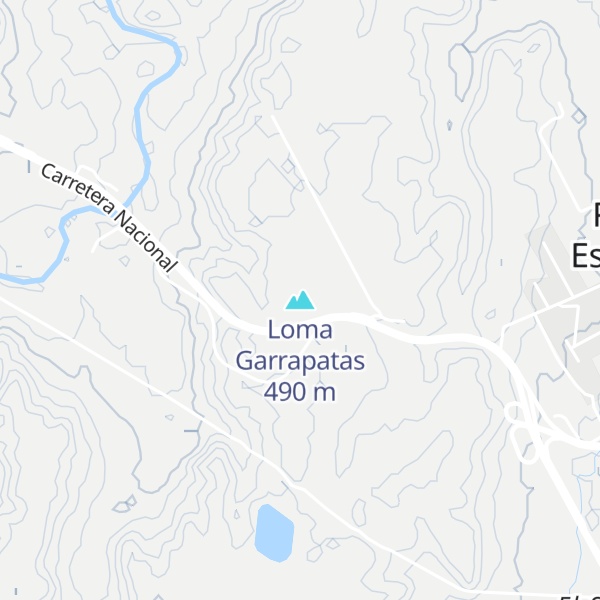 Map of Loma Garrapatas