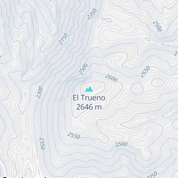 Map of El Trueno