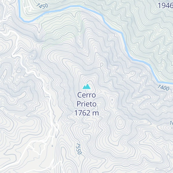 Map of Cerro Prieto