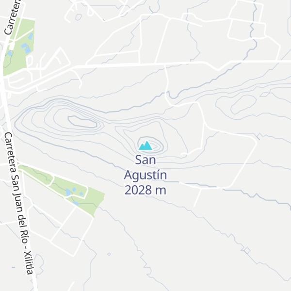 Map of San Agustín