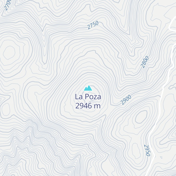 Map of La Poza