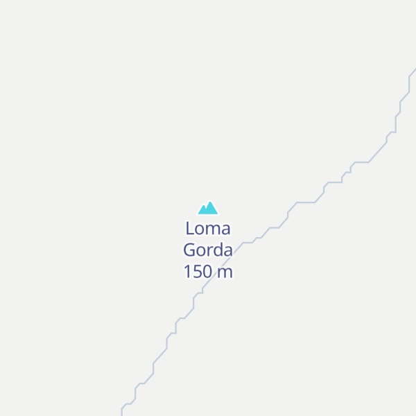 Map of Loma Gorda