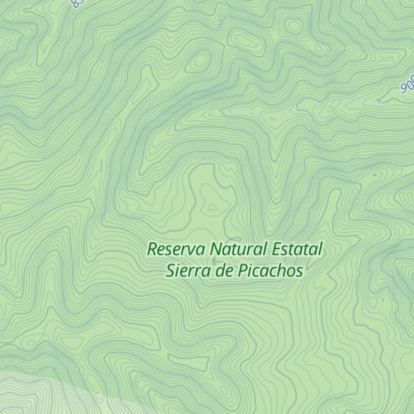 Map of Mesa Los Caballos