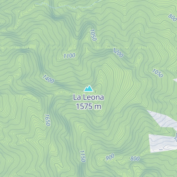Map of La Leona