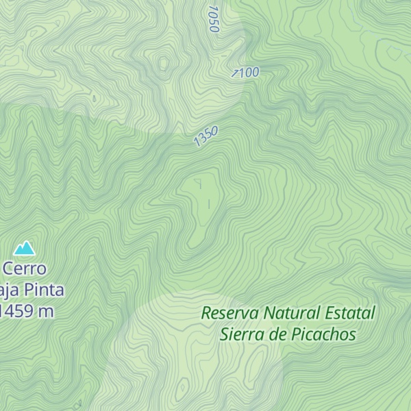 Map of Mesa Gutierrez