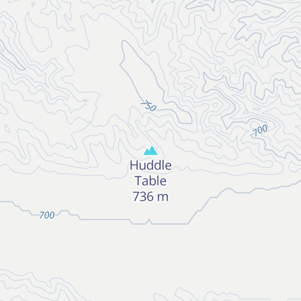 Map of Huddle Table