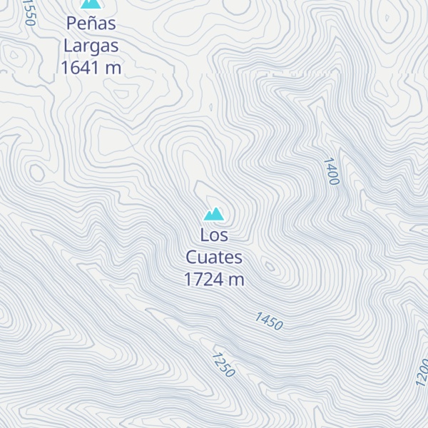 Map of Los Cuates