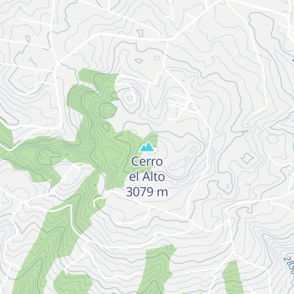 Map of Cerro el Alto