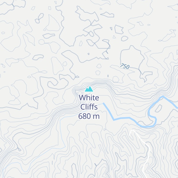 Map of White Cliffs