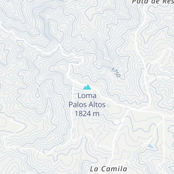 Map of Loma Palos Altos