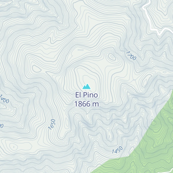 Map of El Pino