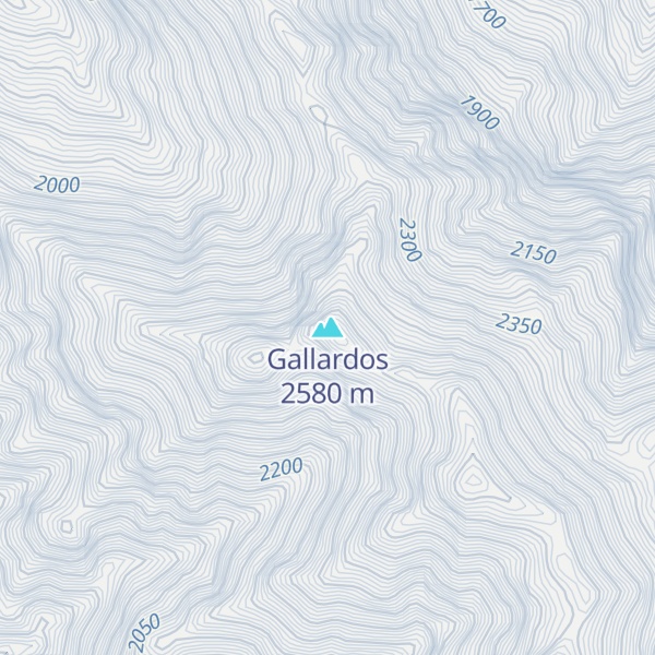 Map of Gallardos