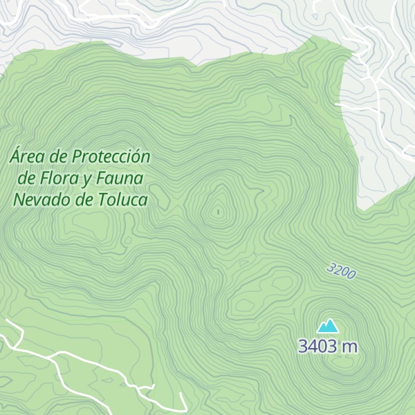 Map of Cerro El Faro