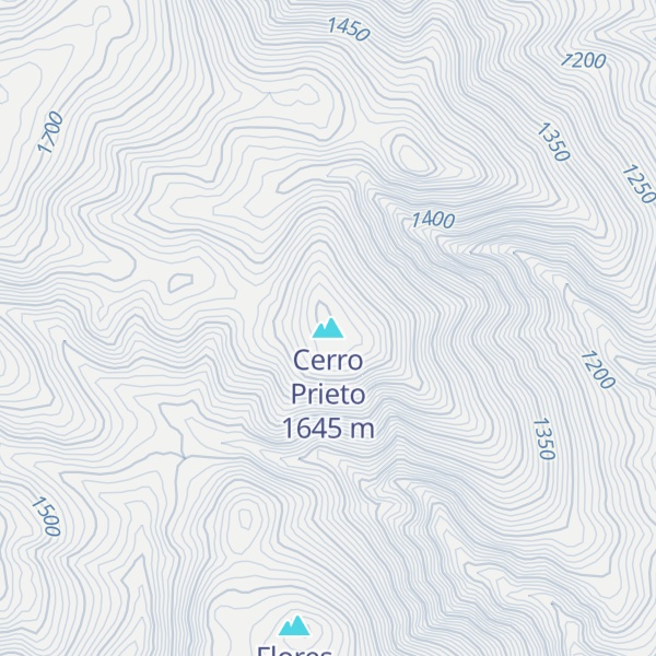 Map of Cerro Prieto