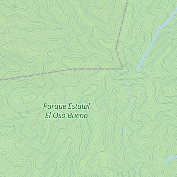 Map of Cerro Pelón