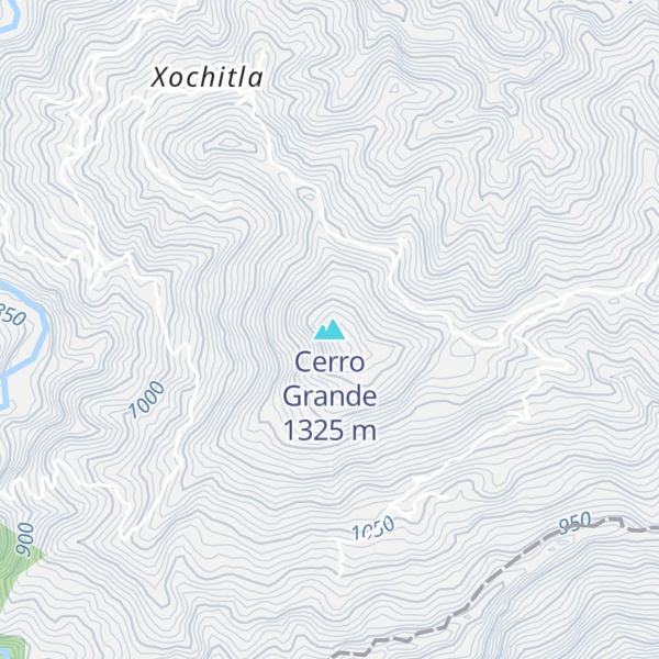 Map of Cerro Grande