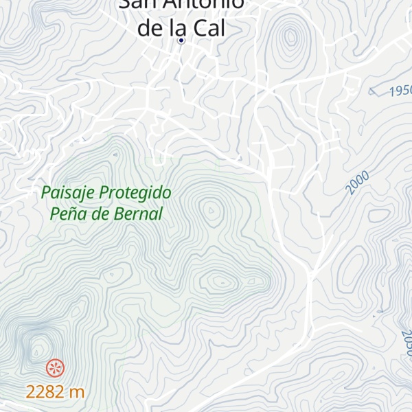 Map of La Candela