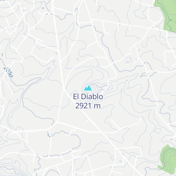 Map of El Diablo