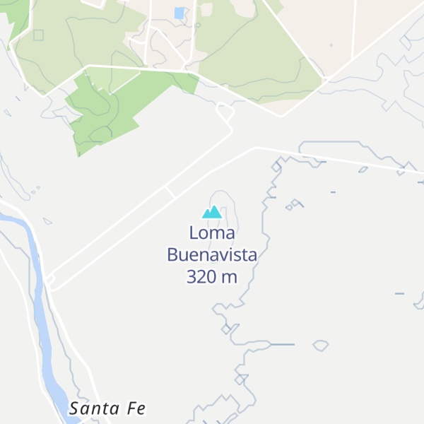 Map of Loma Buenavista