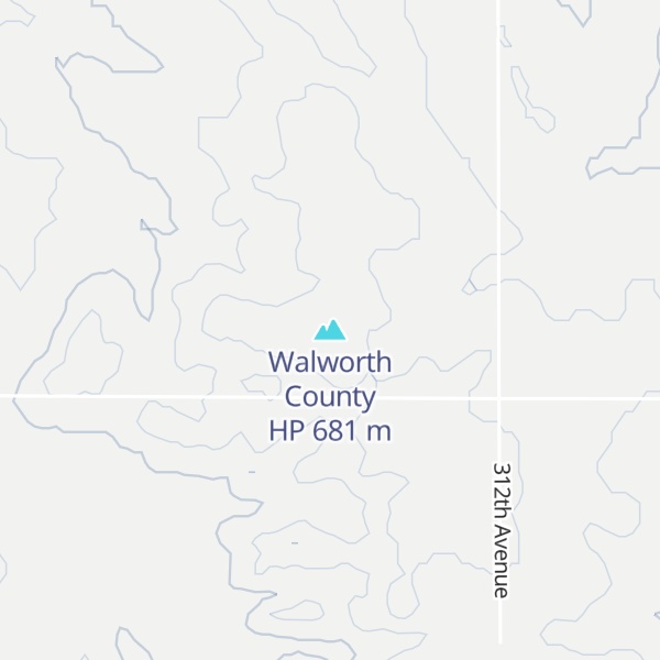 Map of Walworth County HP