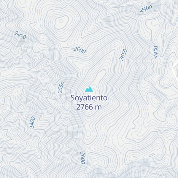 Map of Soyatiento