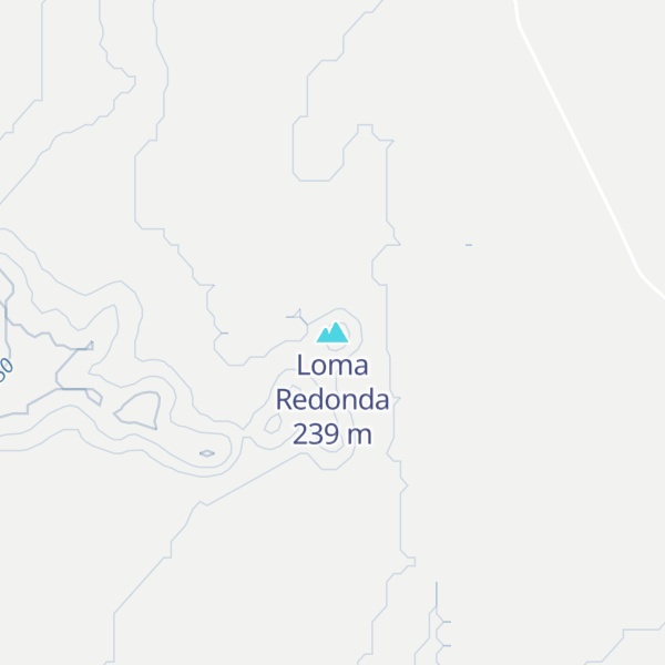Map of Loma Redonda