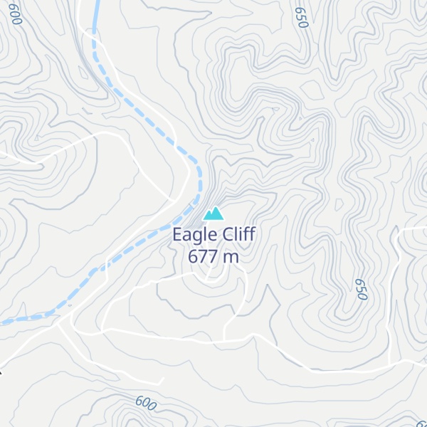 Map of Eagle Cliff
