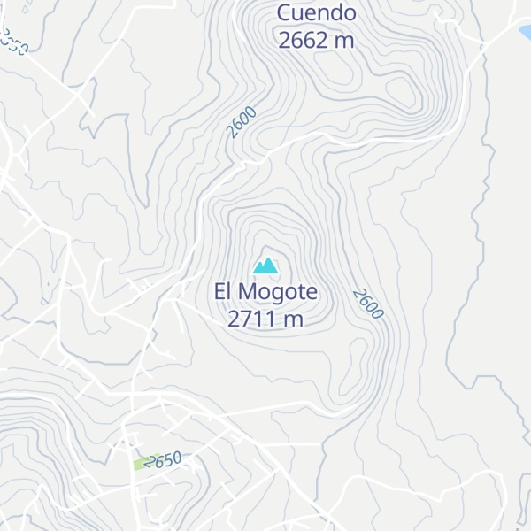Map of El Mogote