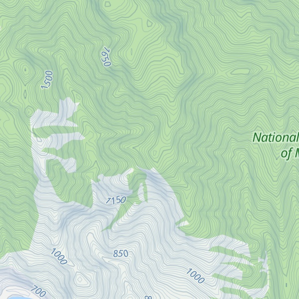 Map of Cerro La Boca