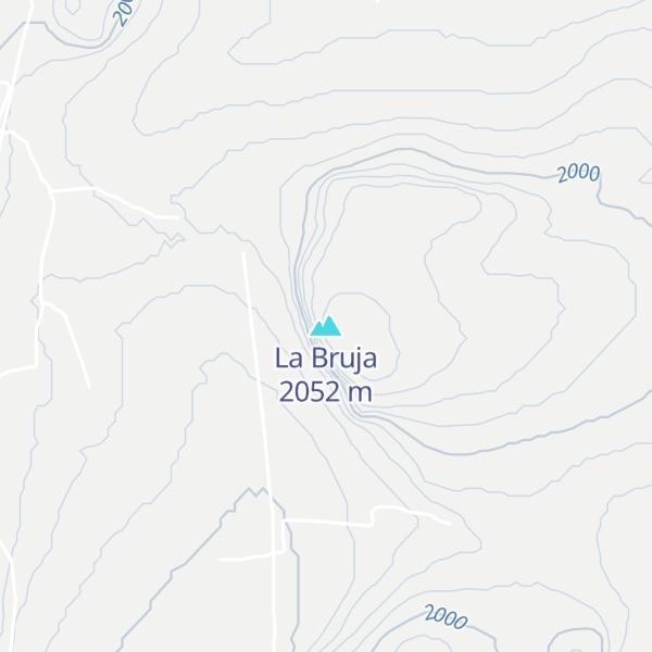 Map of La Bruja