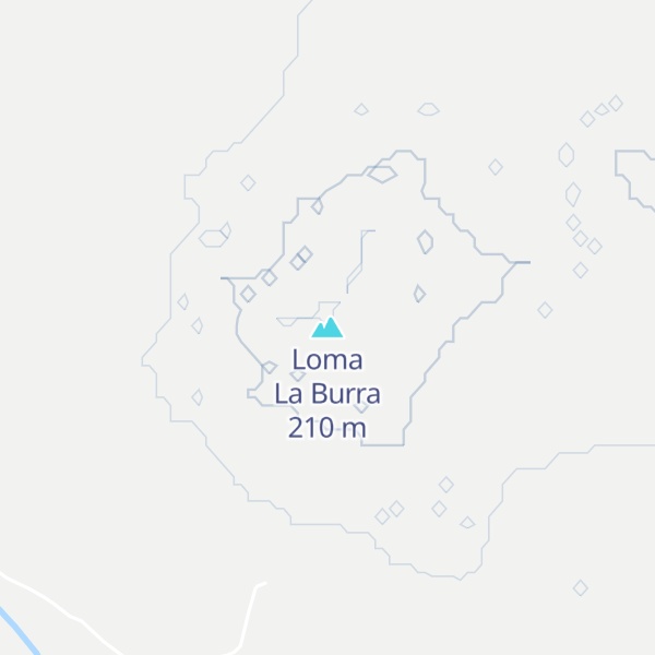 Map of Loma La Burra